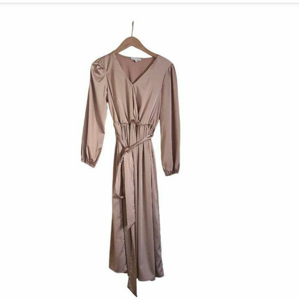 BALTIC BORN DRESS CHAMPAGNE WOMENS SIZE  XS